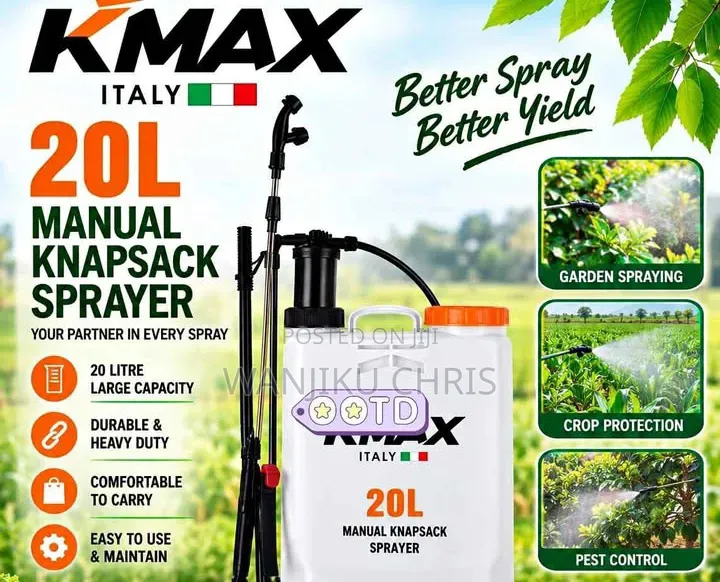 Heavy Duty KMAX 20L Knapsack Sprayer Manual/Durable KMAX Knapsack