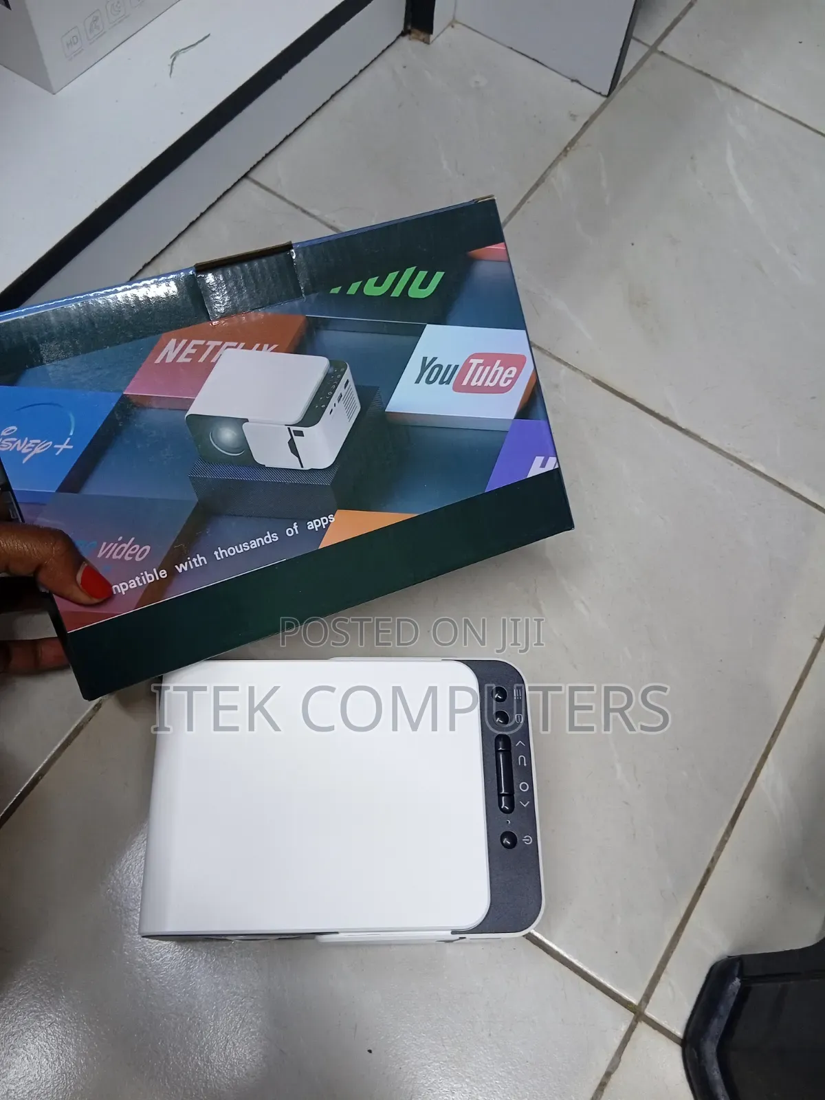 T6 Mini Smart Android Projector for Home Entertainment