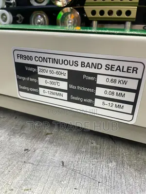 Automatic Continuous Band Sealer Machine 5-12mm