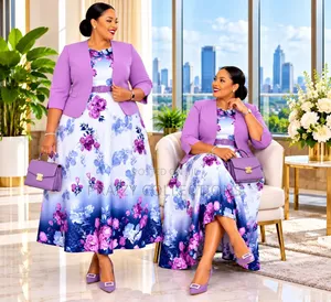Original Turkey 2pcs Set – Dress & Jacket