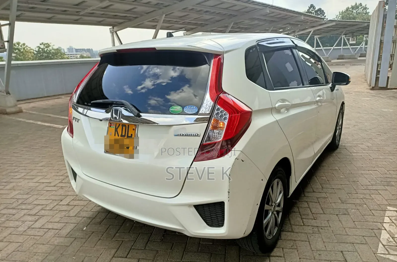 Honda Fit 2016 White