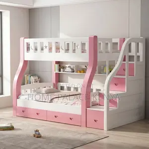 Bunk Bed; Wooden Bunk Bed for Shared Sleeping Spaces and Everyday Use