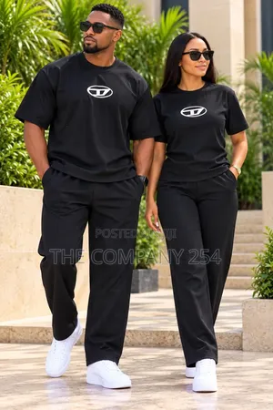 Heavy Cotton Couple's Trouser Set