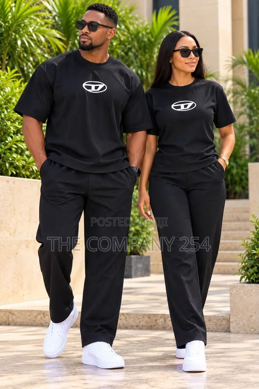Heavy Cotton Couple's Trouser Set