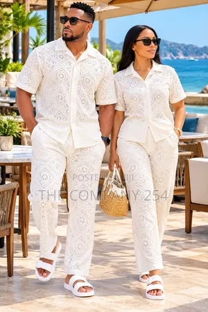 Heavy Cotton Couple's Trouser Set
