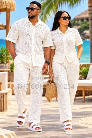 Heavy Cotton Couple's Trouser Set