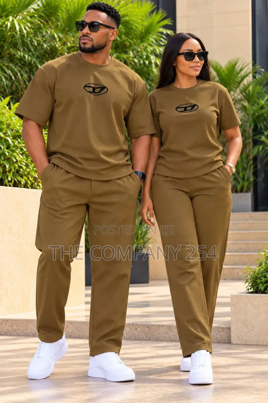 Heavy Cotton Couple's Trouser Set