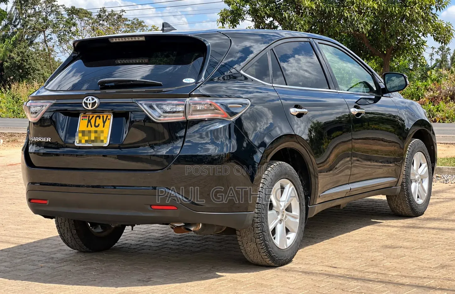 Toyota Harrier 2014 Black