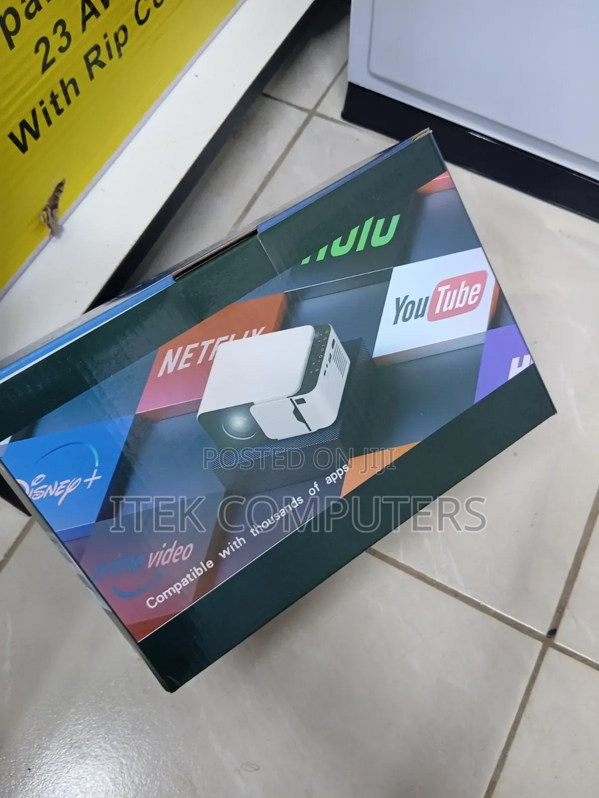T6 Mini Android OS Projector for Smart Streaming and Video Access