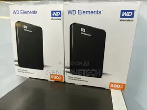 WD 500GB USB External Storage Drive
