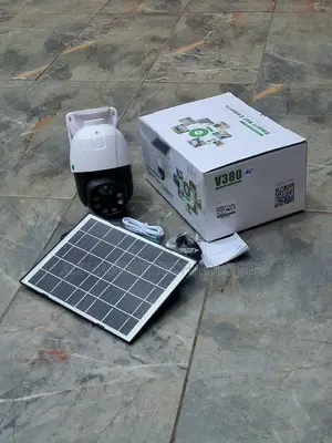 Solar Powered PTZ Camera With Night Vision for Home Security