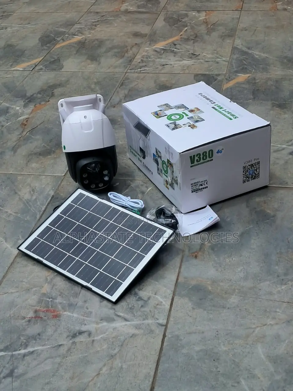 Solar Powered PTZ Camera With Night Vision for Home Security