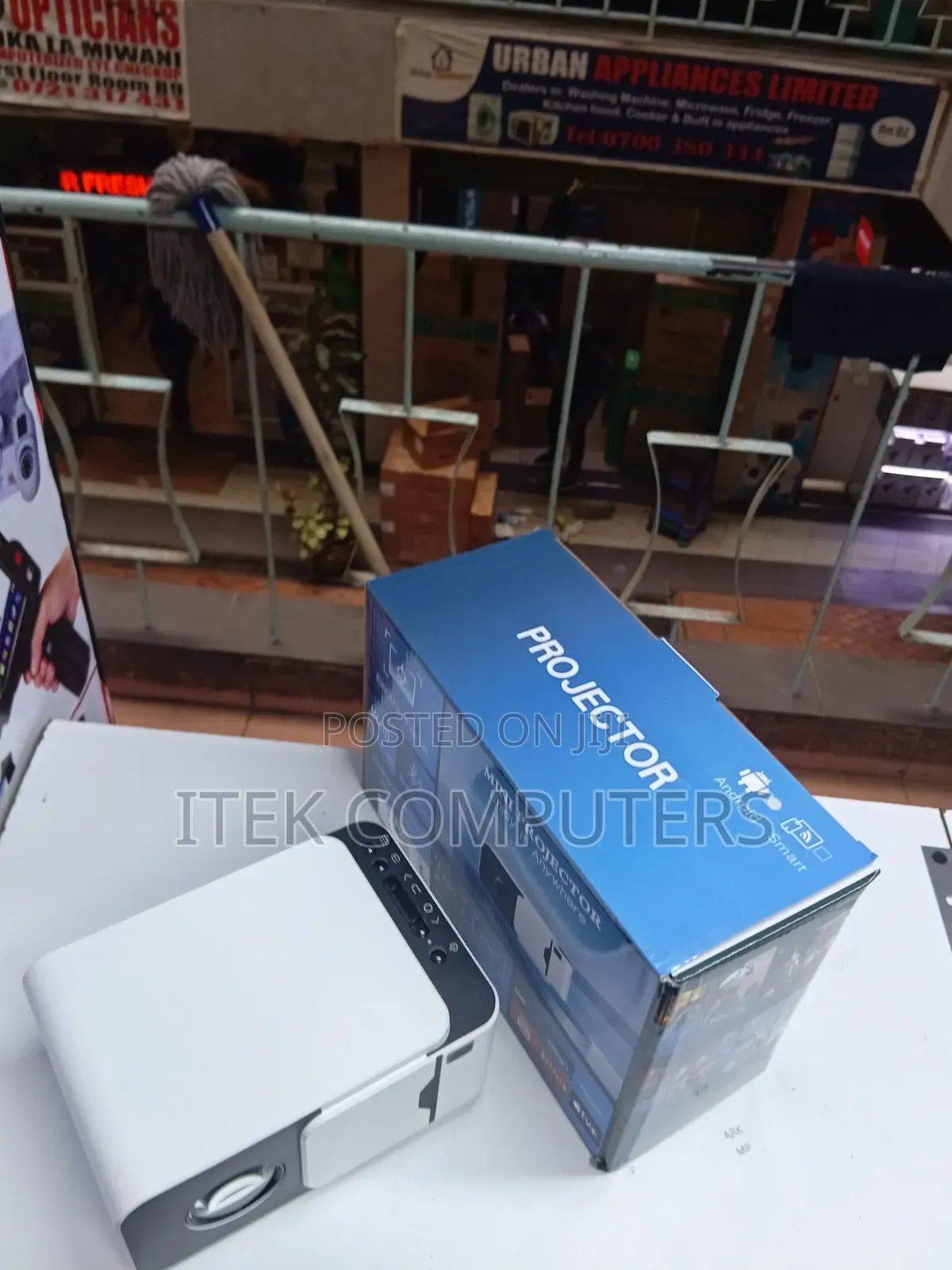 T6 Mini Android Smart Projector for Family Entertainment at Home