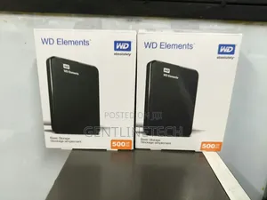 Western Digital 500GB Backup Drive