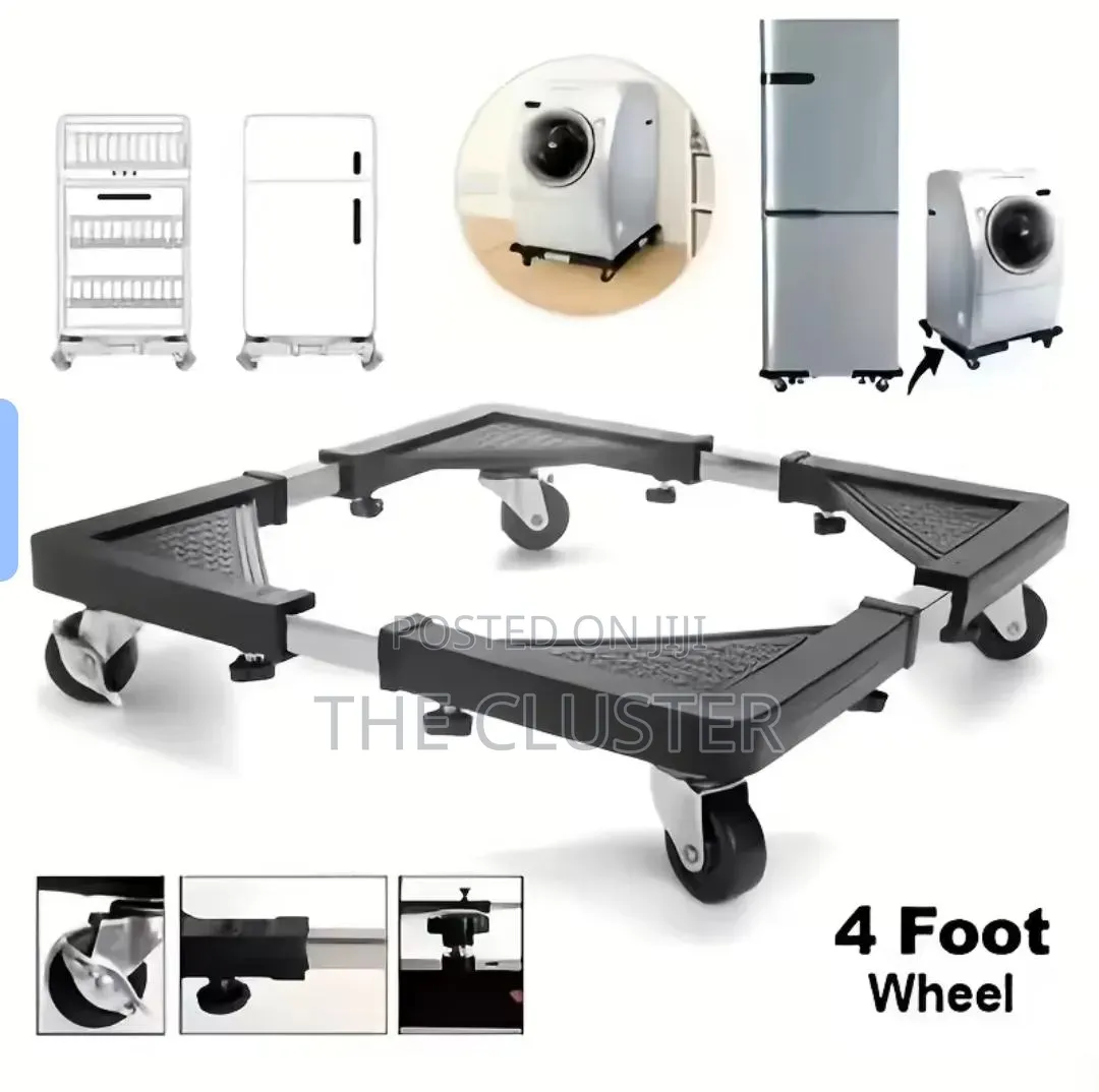 *Adjustable Washing Machine,Cooker and Fridge Mover Base Roller Stand