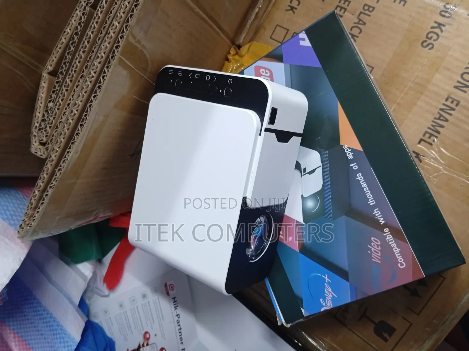 T6 Mini Smart Projector for Wireless Connectivity and Easy Setup