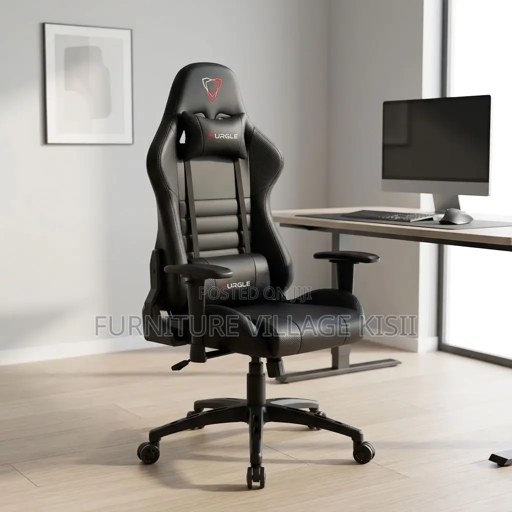 Leather High Back Gaming Chair