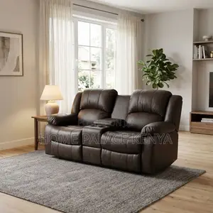 Home Recliners; 2-Seater Recliner Sofa With Cup Holders