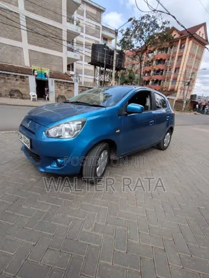 Mitsubishi Mirage 2014 Blue