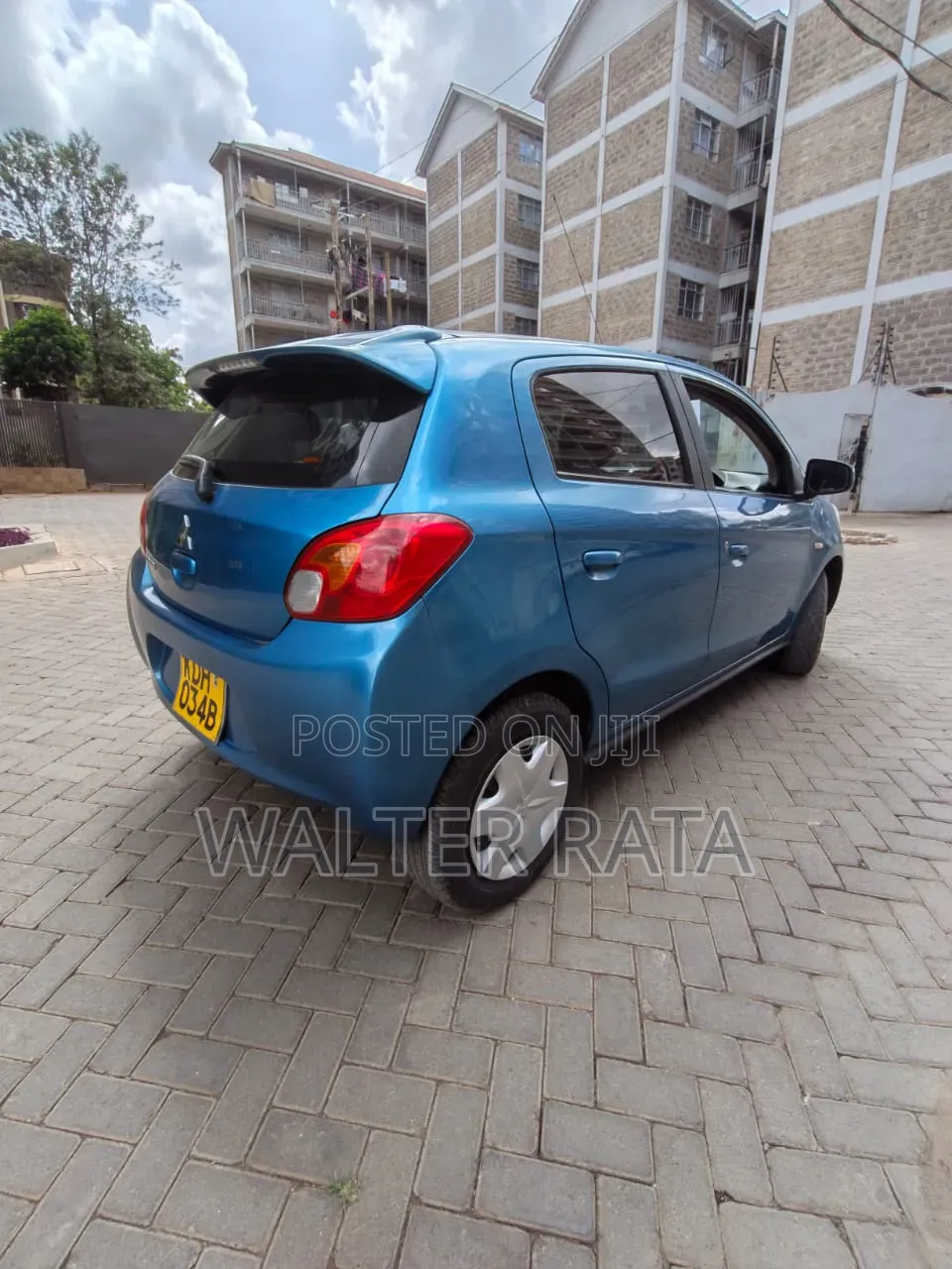 Mitsubishi Mirage 2014 Blue