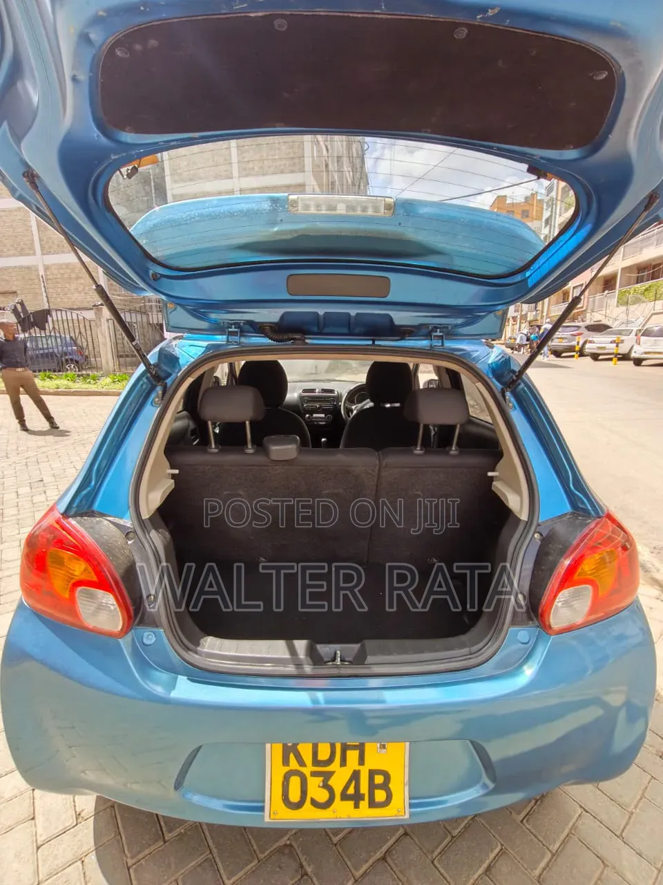 Mitsubishi Mirage 2014 Blue