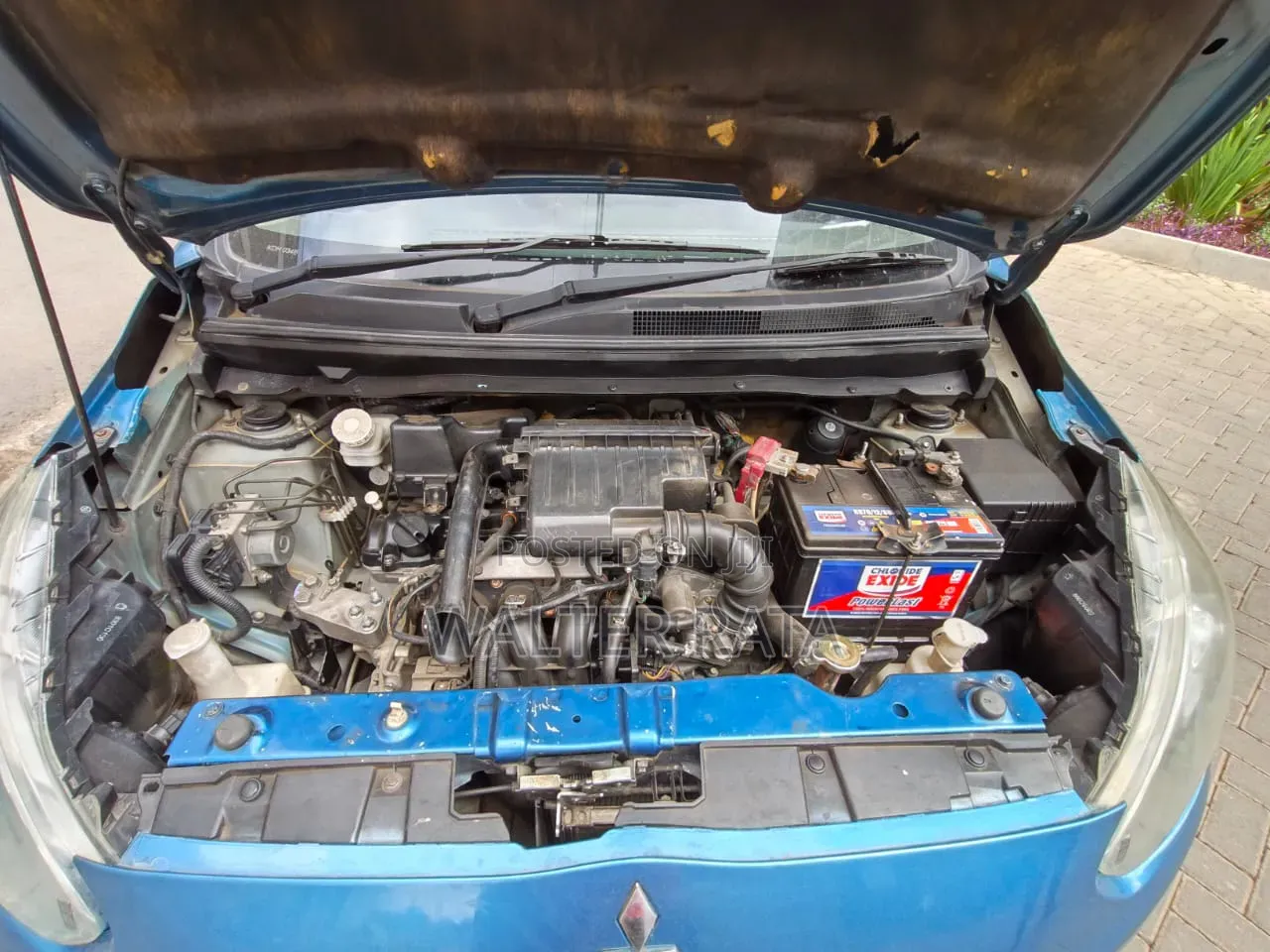 Mitsubishi Mirage 2014 Blue