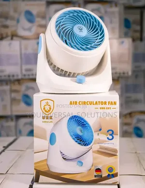 Box Fan Urk-X01 | 12" Air Circulator Fan
✓ 3 Speed Control
✓