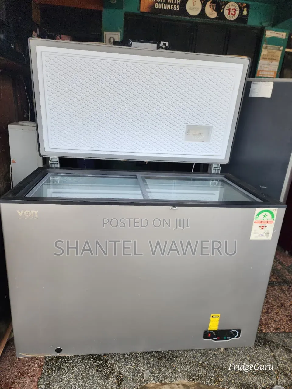 360 Litres Von Check Freezer at 48000