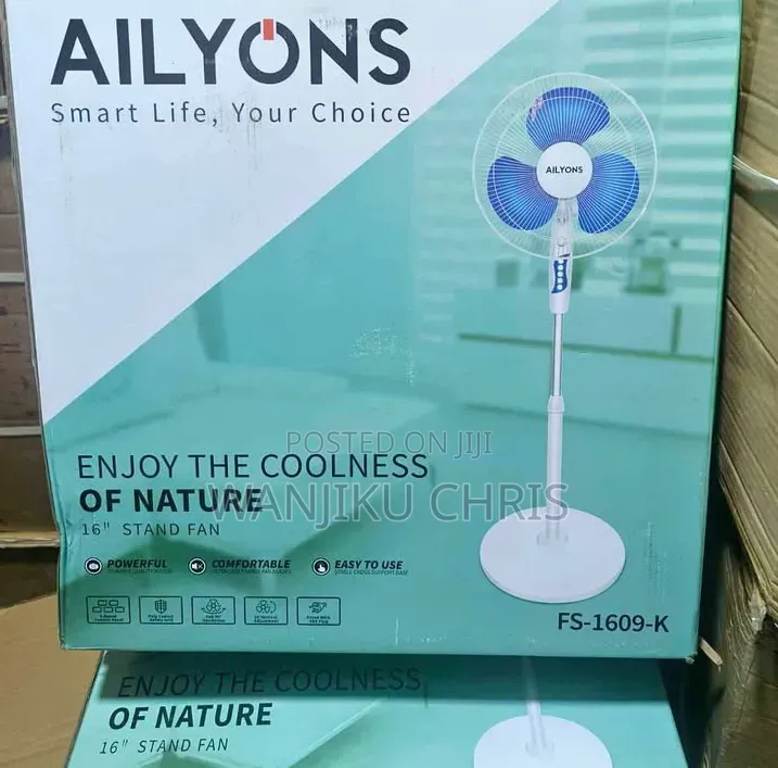 3 Blades Ailyons Stand Fan 16 Inches