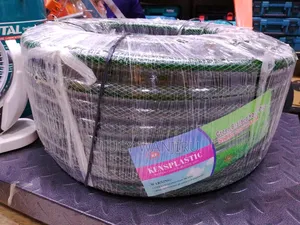 Green Braided Hose Pipe