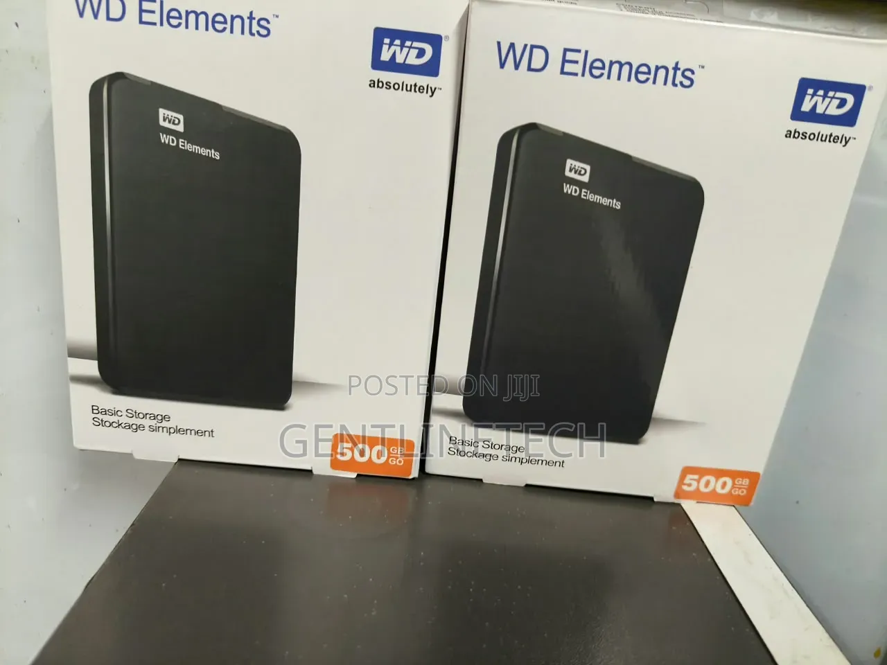 WD 500GB External Hard Disk for Laptop