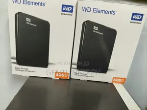 WD 500GB External Hard Disk for Laptop