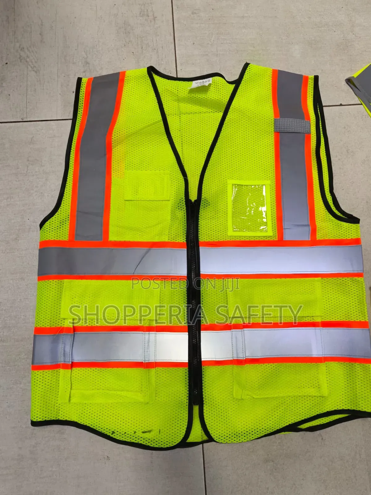 Multi Pocket Reflector Vest