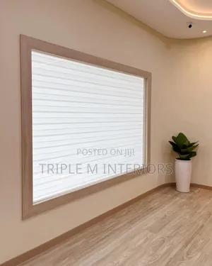 Classic White Office Window Blinds