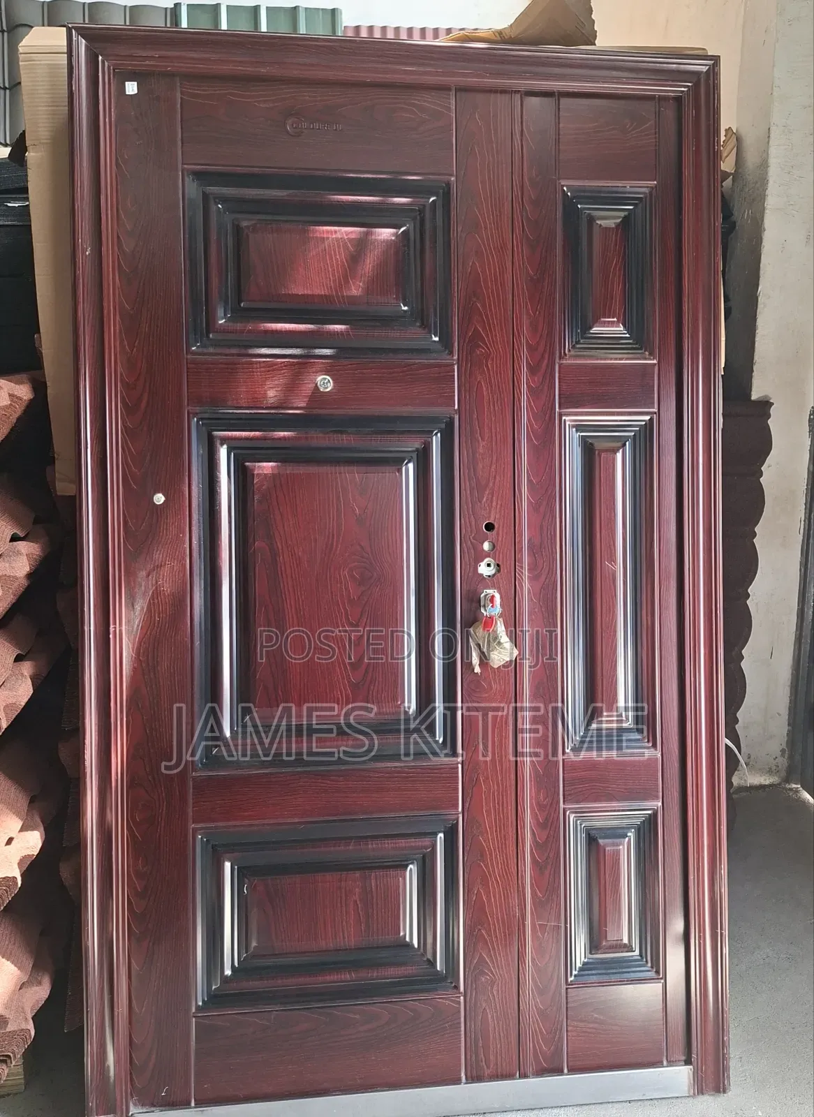 Domestic Option Imported Security Steel Doors