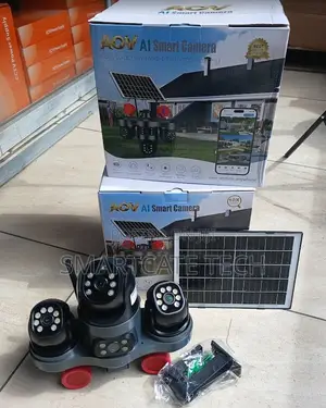V380 Quad Lens CCTV Camera for Farm, Shop and Compound Security
