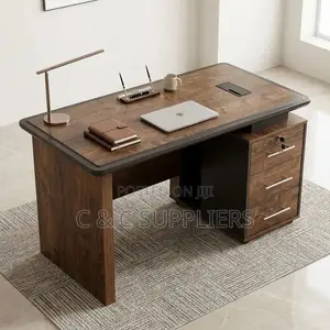 1.4 Meters Brown Home Study Table