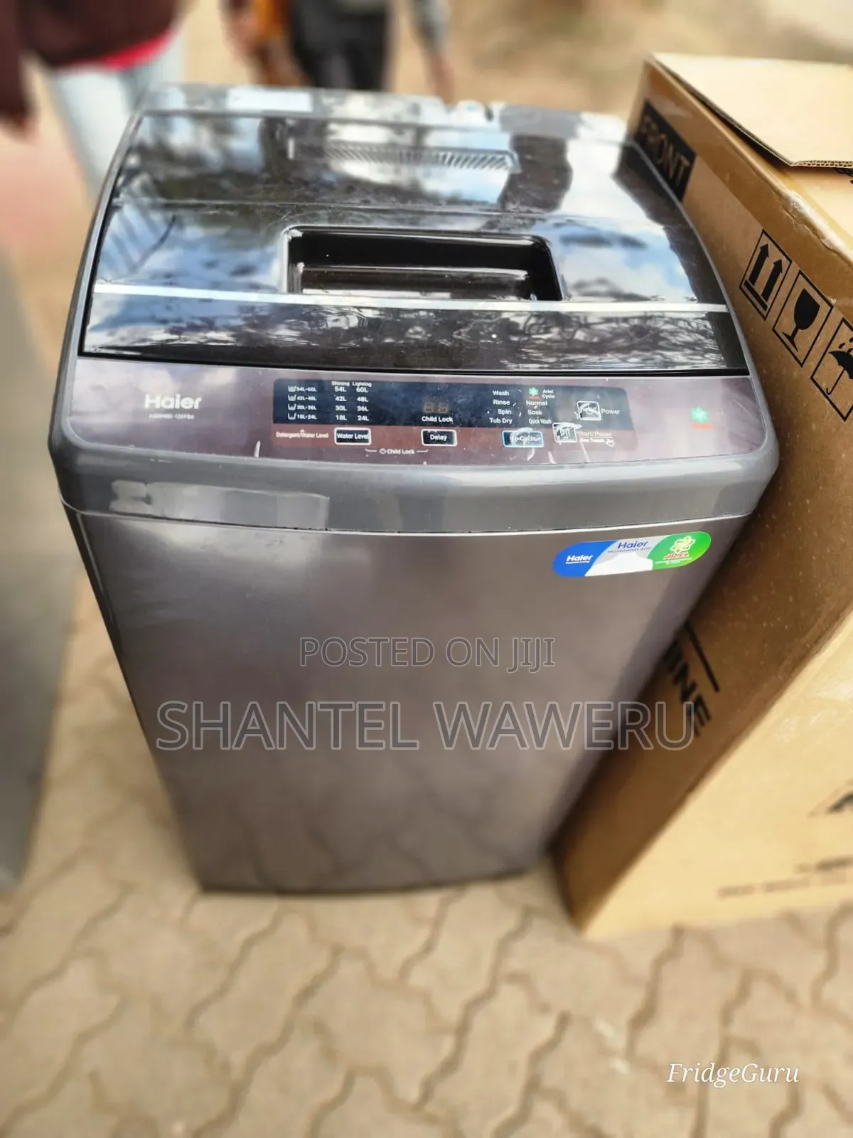 Haier 8kgs Full Automatic Toploader.
Ksh.27k