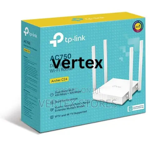 TP-Link AC750 Wireless Wi-Fi 5 Router - TL-ARCHER C24