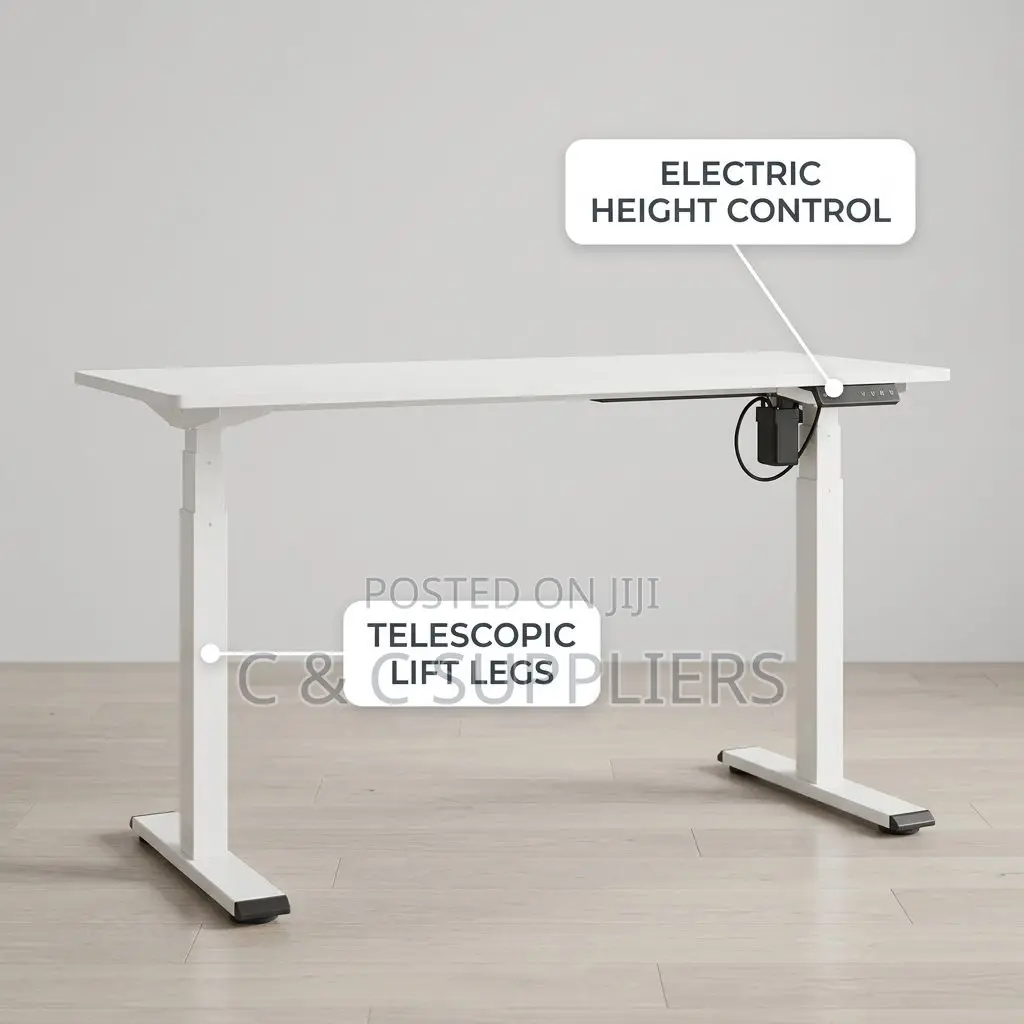 1200mm Powered Height-Adjustable Table