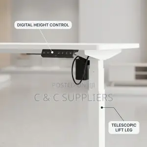 1200mm Powered Height-Adjustable Table