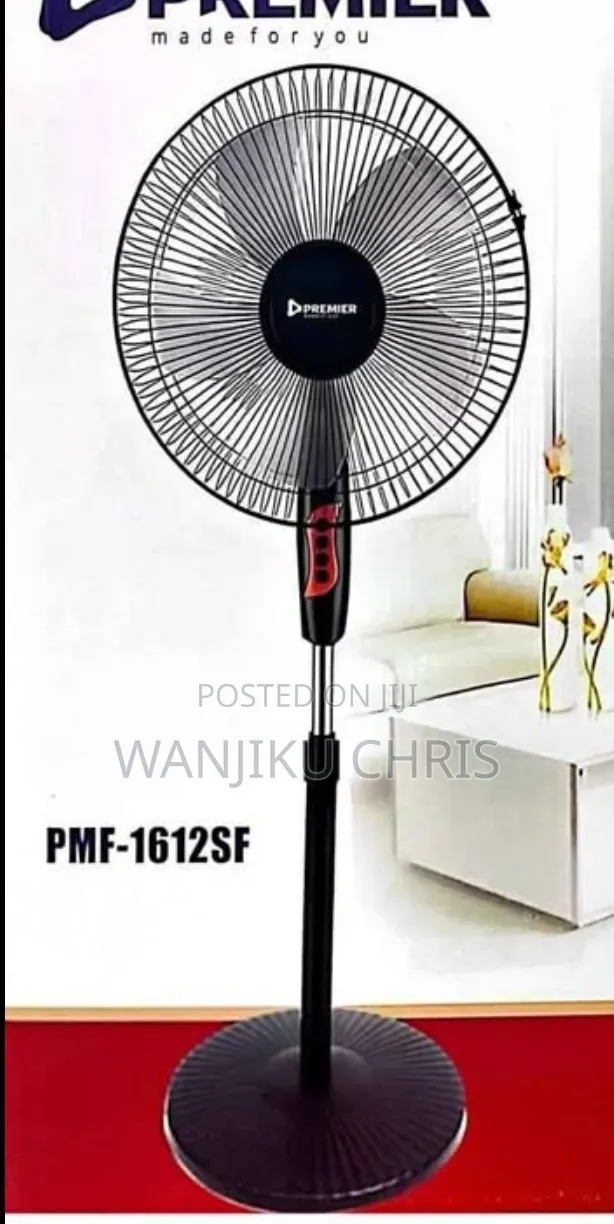 Quality Premier Electric Stand Fan 16"