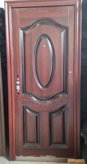 Brown Iron Security Steel Doors