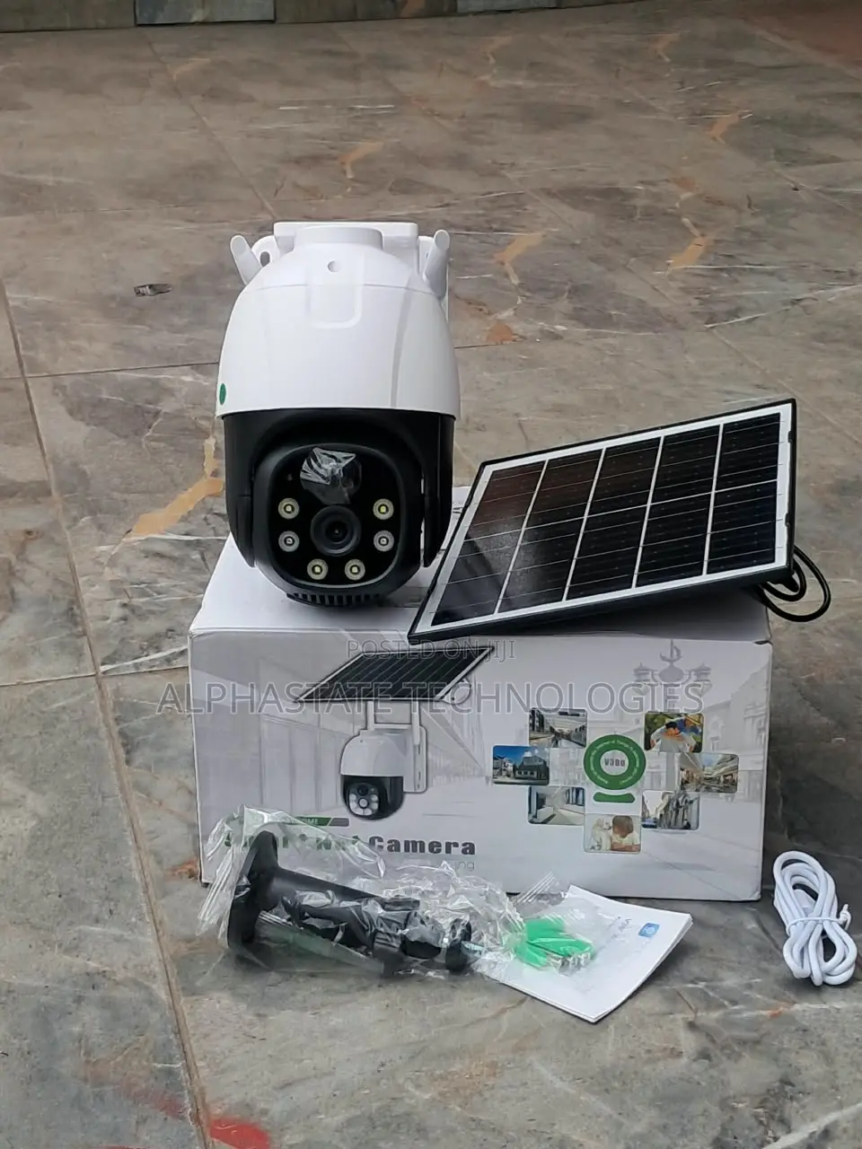 4G Solar Powered CCTV Camera With Night Vision