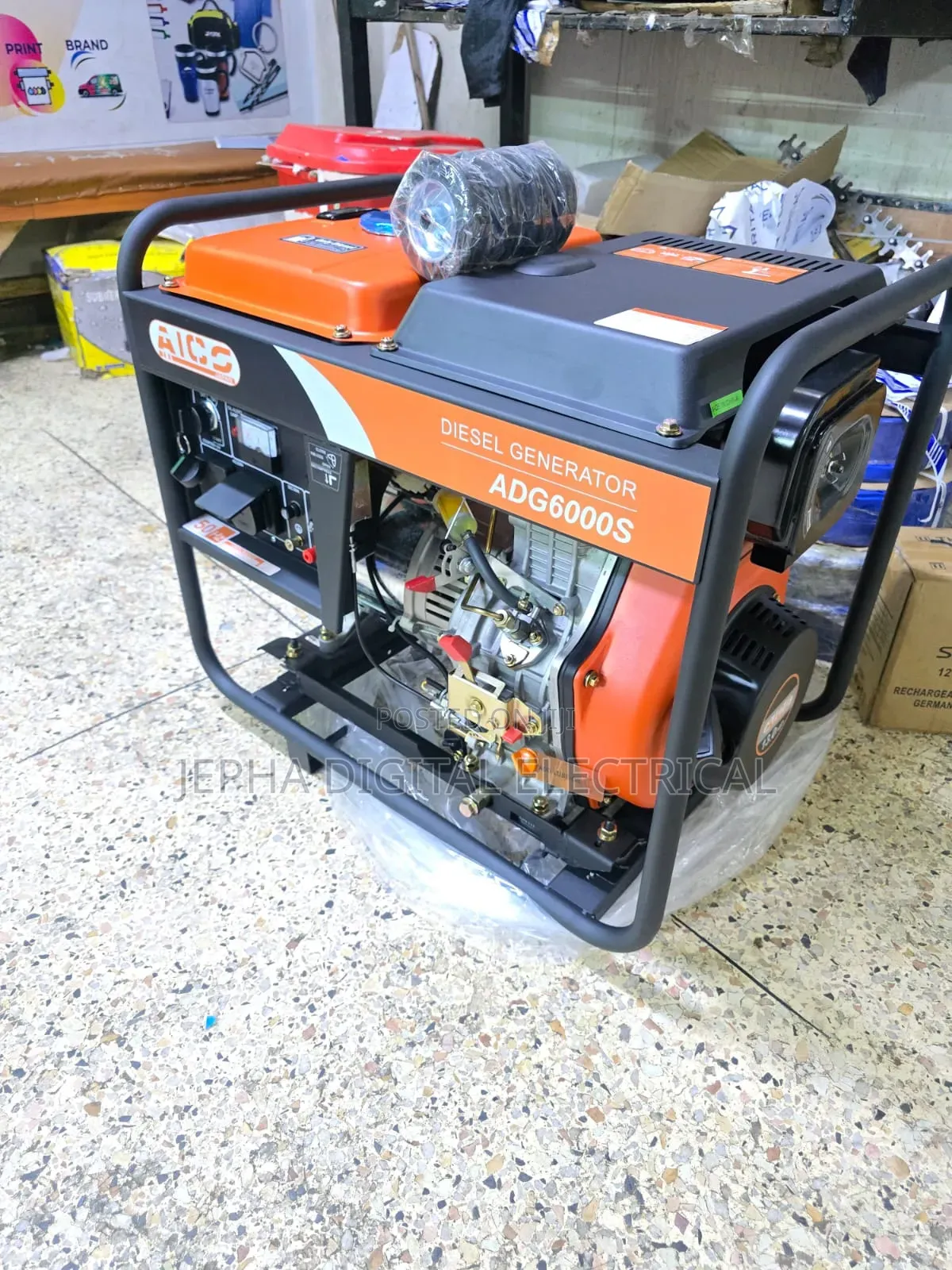 Aico Japan Diesel Generator OPEN TYPE Rated Output 9.5kva