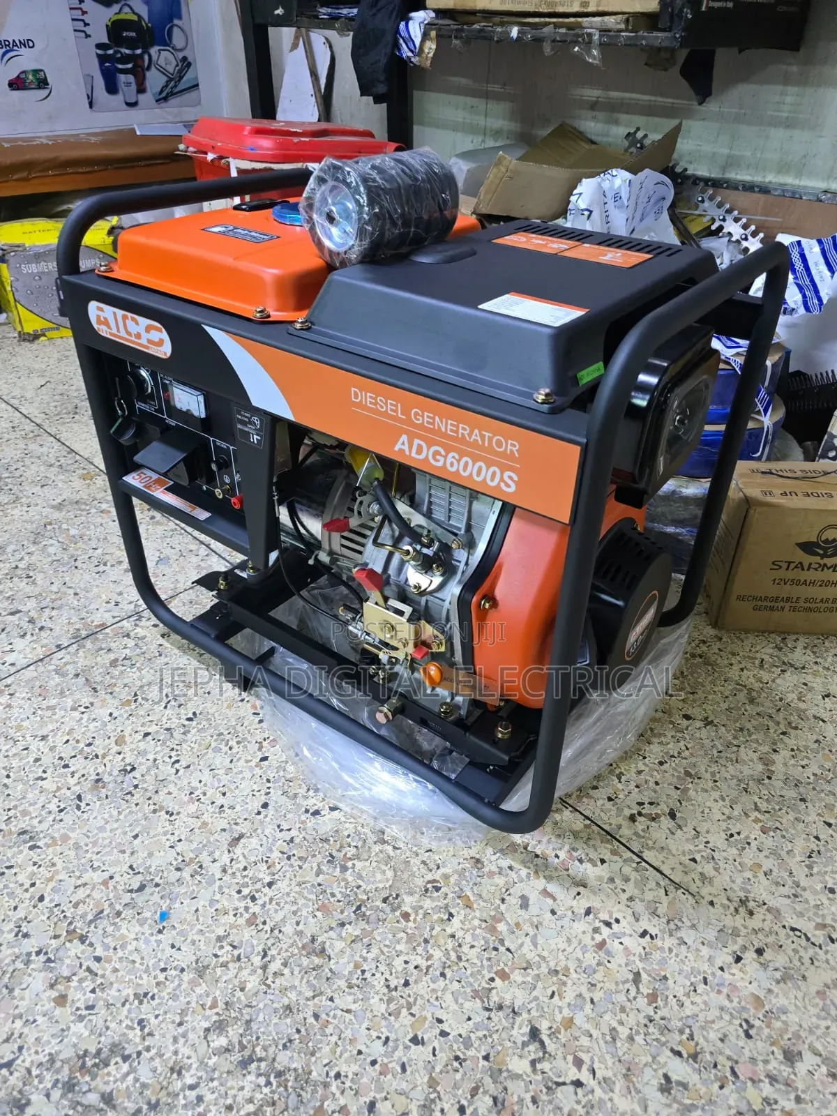 Aico Japan Diesel Generator OPEN TYPE Rated Output 9.5kva