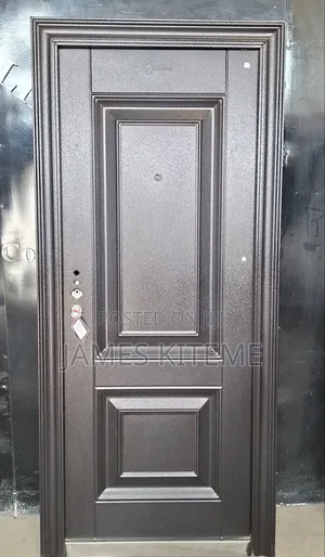 Project Entrance Security Steel Doors