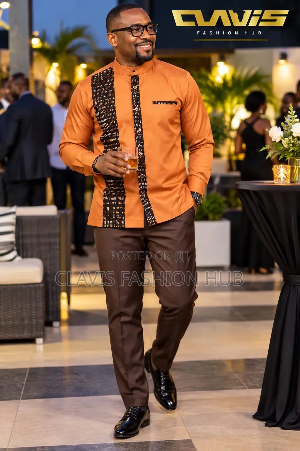 Rusty Brown Men's Shirts