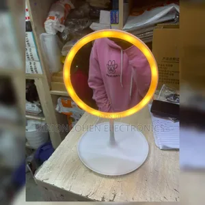 LED Makeup Mirror With a Storage Tray and Sensor Touch