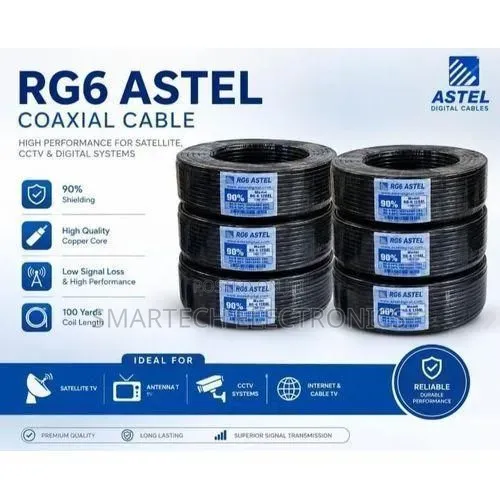 Astel 100mts Coaxial Cable